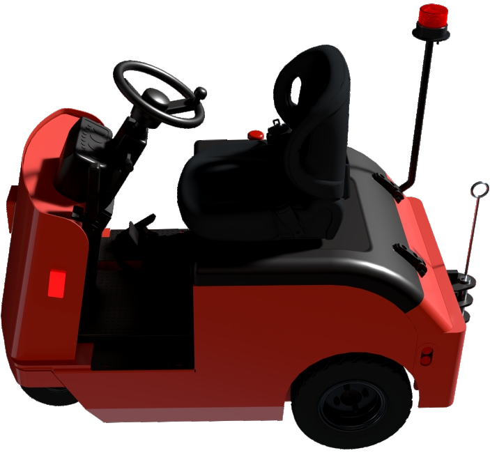 Towing tractor