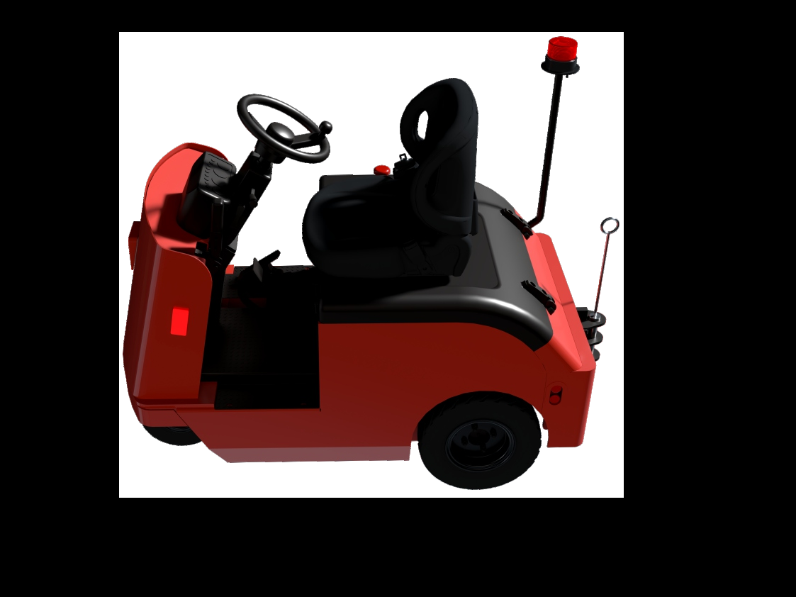 Towing tractor