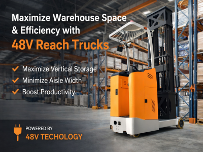 48V Reach Truck: The Innovative Power Driving High-Efficiency Warehousing