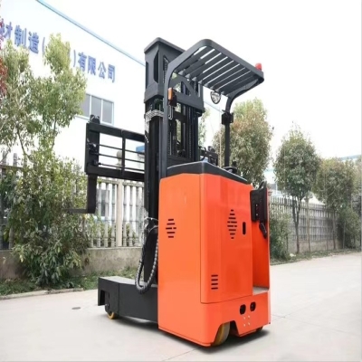 Electric Four Directional Loading Reach Truck Battery Powered CQDS15-80S Electric Reach Forklift for Long Cargo