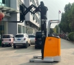 Double Deep Reach Truck Forklift CQD15X--60S Scissor Electric Reach Forklift With Camera Screen