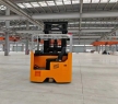 CQDE20-50S Electric Reach Forklift Three Stage Mast 5000mm Lifting Height Reach Truck for Warehouse