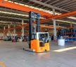Small Turning Radius Manufacture CQDE15-50S Electric Reach Truck Warehouse Material Handling Forklifts