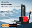CDDC15-16 1.5 Ton Full Electric Stacker Walkie Type Pallet Stacker with DC Lead Acid Battery