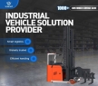 Electric Forklift 3-Way VNA Pallet Stacker CDME15-55S Very Narrow Aisle Material Handling Equipment