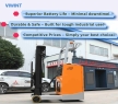 1.5 2.0Ton Electric Forklift CQD-20D-40 40S Reach Truck(Side-standing Type)24V