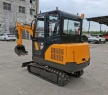 Free Shipping Mini Excavator 2Ton CE EURO 5 EPA Kubota Engine Bagger Small Crawler Excavator Digger Home Excavators