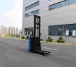 China Factory Self Loading Fork Lift Jack Pallet Stacker 1.5 Tons Electric Reach Pallet Lifter Warehouse Equipment