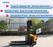CDDC15-16 1.5 Ton Full Electric Stacker Walkie Type Pallet Stacker with DC Lead Acid Battery