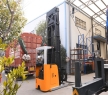 Factory Customization Narrow Aisle Forklift Electric Battery CDME15-65S 3 Way Pallet Stacker for Sale