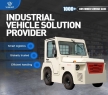 Airport Baggage Towing Tug Tractor Electric Luggage Tow Tractor EPQ300
