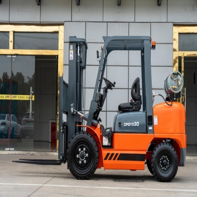 Forklift Trucks 3.5Ton Gas Engine Forklifts LPG Spare Parts Provide Ce