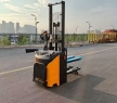 HELI 1.5 Ton 2T 3 Meters Pallet Stacker Adjustable Lifting Forks Walking Stand on Type Electric Stacking Stacker Truck