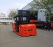 High Efficiency 1 Ton Electric Forklifts 3 Meters Red Standing Order Picker for High Stuff Picking and Stacking