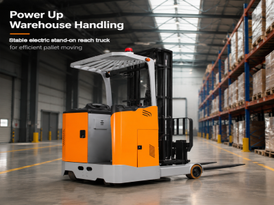 Advanced Electric Reach Truck Electric Forklift Reach Truck CQD Reach Stacker with Side Shifter