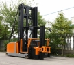 Man up Operation Type CDMX15-80S 3 Way Electric Pallet Stacker Narrow Aisle Width VNA Forklift