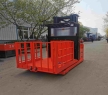 WELIX 1Ton 3 Meters Red Standing High Efficiency Forklifts Electric Order Picker for High Stuff Picking and Stacking