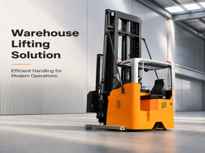 3-Way Electric Pallet Stacker CDME: The Smart Solution for Narrow Aisle Warehouses