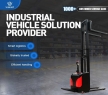 New Condition 1.5Tons CDD15W II-16 Electric Standing Type Pallet Stacker for Warehouse Factory Workshop Handling
