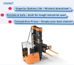 6M 1.5Ton Electric Pallet Stacker Three-way Stacking Forklift Seated Type CDDM15E-60S