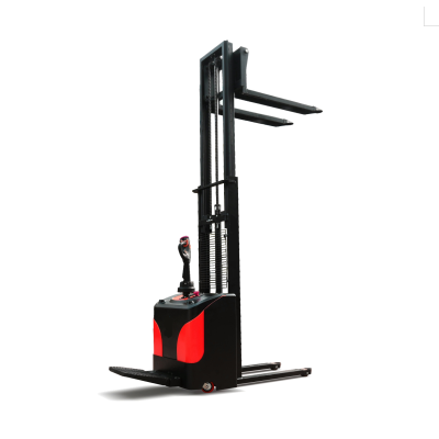 Material Handling Equipments CDD15W II-25 Self-loading Electric Pallet Stackers With Competitive Price