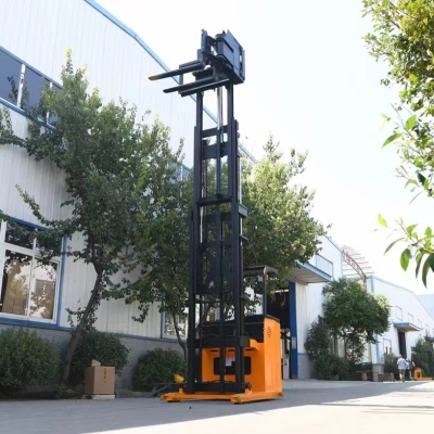 High Quality Portable 1500kg Electric Forklift Pallet Stackers CDDM15-30 Full Self-loading Stacker for Warehouse