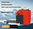 Discounted Factory Price Electric Pallet Forklift Stacker Truck Side Standing Type CBD80A 8.0Ton Warehouse Equipments