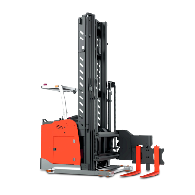 1.0 1.2 1.5 1.6 Ton Small Battery 36v 1.5t Stacker Side Stand Electric Reach Truck Forklift CDDM12-60S Side-standing Operation 3-way