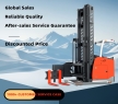 Hot Sale Small Electric Forklift CDDM12-50S Pallet Stacker Side-standing Electric Pallet Stacker 3-way Pallet Stacker