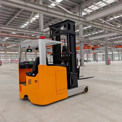 CE Certified Hydraulic CQDE15-65S 1500kgs 1.5t Loading Capacity Electric Reach Truck Forklifts
