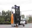 Easy Operation Seated Type Electric Reach Truck CQDE20C-30 Electric Reach Forklift Chinese Factory Direct Sale