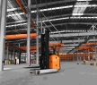 All-Electric CQDA15-16 Reach Forklift Portable Pallet Stacker Automatic Reach Truck for Machinery Repair Shops