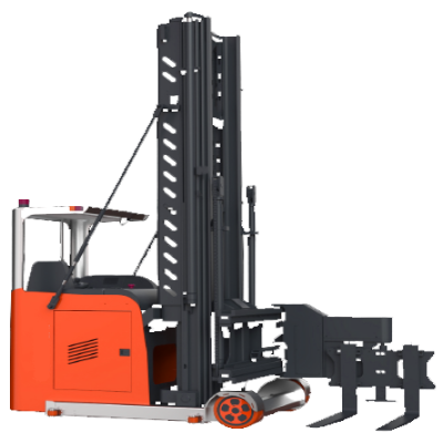 6M 1.5Ton Electric Pallet Stacker Three-way Stacking Forklift Seated Type CDDM15E-60S