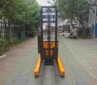 Manufacturer Supply Battery Standing Type CQDA15-40 Electric Reach Forklift Self Loading Stacker Truck