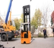6M 1.5Ton Electric Pallet Stacker Three-way Stacking Forklift Seated Type CDDM15E-60S