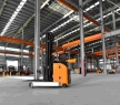 Electric Forklifts With AC Motor 1500kg Load Capacity CQDA15-45S Electric Reach Truck 4500mm Lifting Height