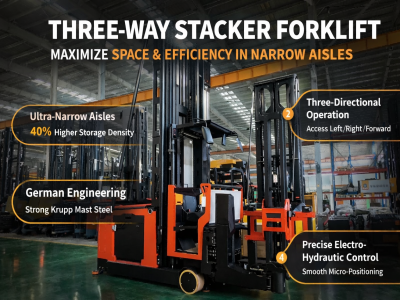Three-Way Stacker Forklift: Unlocking the Full Potential of Narrow Aisle Warehousing