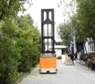 VNA Electric Forklift 1.5T 1.6Ton 10M 14500mm Three-way Stacker Forklift (man up)CDMX16-100